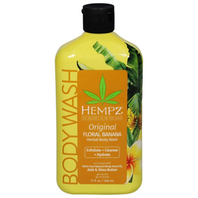 Hempz Body Wash Floral Bananash 17 Fl. Oz. - 17 FZ - Image 3