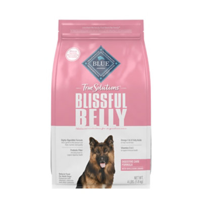 Blue Buffalo True Solutions Blissful Belly Natural Digestive Care Adult Dry Dog Food Chicken - 4 LB - Image 2