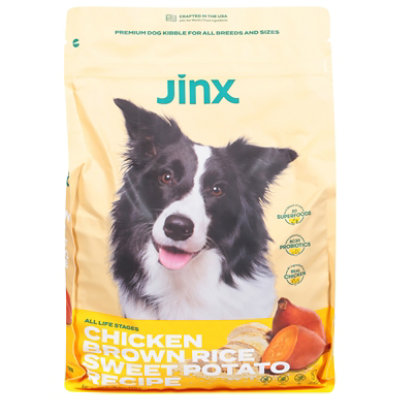 Organic Chicken Is The 1 Ingredient In Our Jinx Chicken Recipe Natural Dry Whole Grain Dog - 4 LB - Image 3