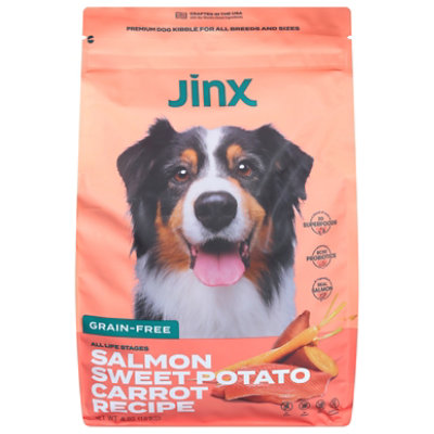 Jinx Salmon Sweet Potato Carrot Grain Free Dog Food 4 Lb Vons