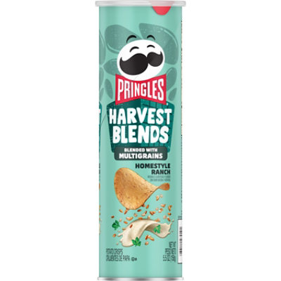 Pringles Harvest Blends Potato Crisps Chips Homestyle Ranch Lunch Snacks - 5.5 Oz - Image 8