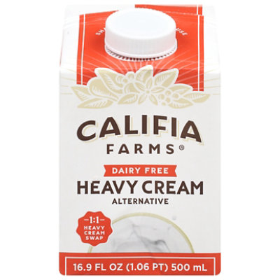 Califia Cream Heavy Whip Dairy Free Heavy Cream Substitute