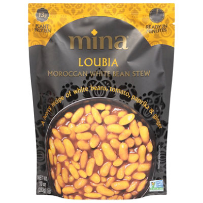 Mina Loubia Moroccan White Bean Stew - 10 OZ - Image 3