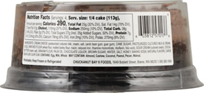 Chuckanut Cheesecake Chocolate Truffle 5 In - 16 OZ - Image 5