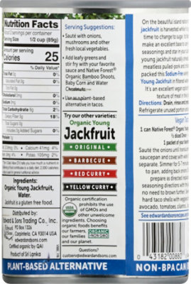 Native Forest Young Jackfruit Sodium Free - 14 OZ - Image 6