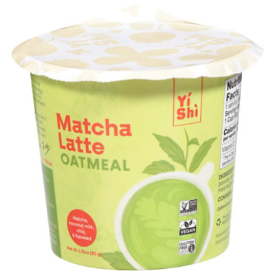 Yishi Oatmeal Matcha Latte - 1.76 OZ - Image 3