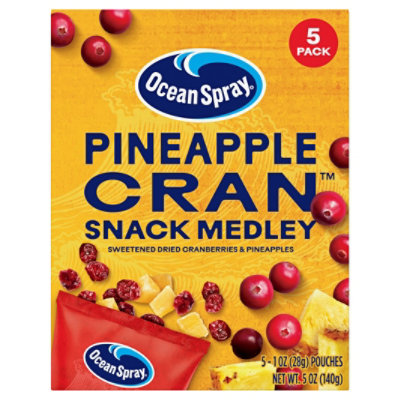 Ocean Spray Snack Medley Pineapple Cran - 5pk/1.0 Oz - 5 OZ - Image 3