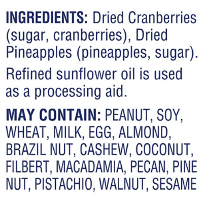 Ocean Spray Snack Medley Pineapple Cran - 5pk/1.0 Oz - 5 OZ - Image 3
