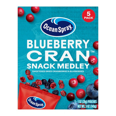 Ocean Spray Snack Medley Blueberry Cran - 5pk/1.0 Oz - 5 OZ - Image 1