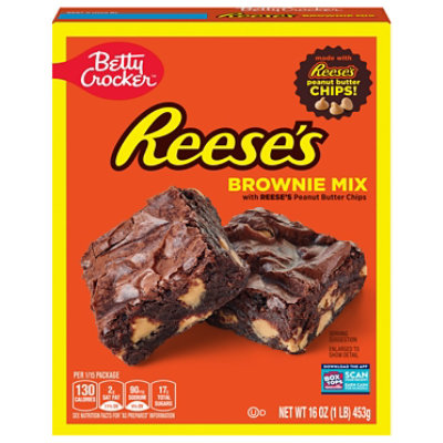 Betty Crocker Reese's Peanut Butter Brownie Mix - 16 OZ - Image 2