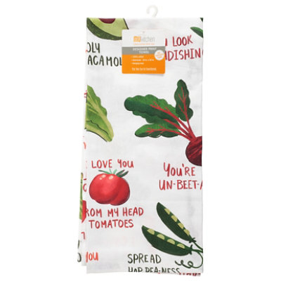 Mei E Print Towel Fun Veggies - EA - Image 2
