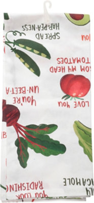 Mei E Print Towel Fun Veggies - EA - Image 3