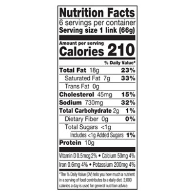 Johnsonville Cooked Queso Smoked Pork Sausage Links - 14 OZ - Image 3