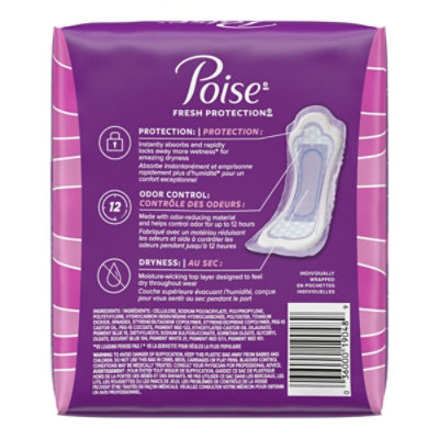 Poise Incontinence Pads 5 Drop Absorbency Incontinence Pads - 14 Count - Image 8