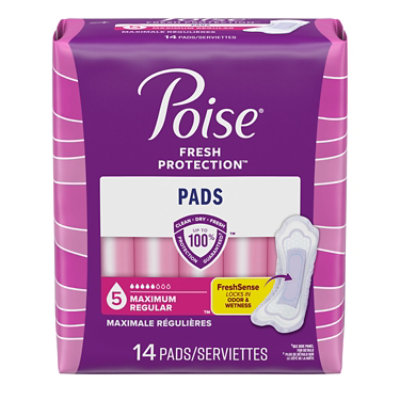 Poise Incontinence Pads 5 Drop Absorbency Incontinence Pads - 14 Count - Image 7