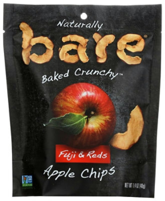 Bare Fruit Apple Chips - Fuji & Reds - 1.40 oz (Pack of 6) - Image 1