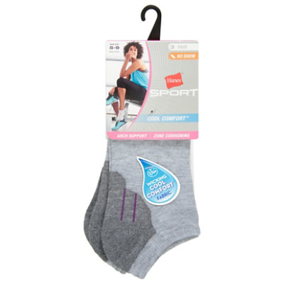 Hanes Wmn N/s Gry Color Lnes - EA - Image 3