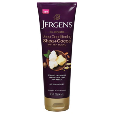 Jergens Deep Conditioning Shea Cocoa Butter Blend with Vitamins B3 And E - 8.5 Oz - Image 3