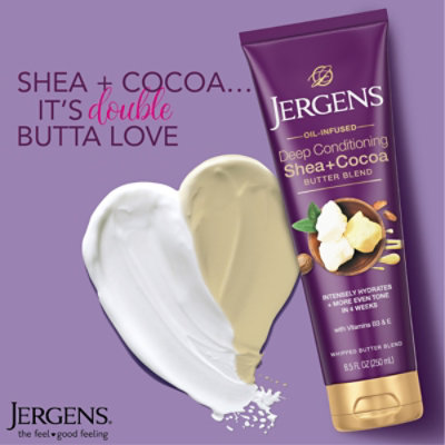 Jergens Deep Conditioning Shea Cocoa Butter Blend with Vitamins B3 And E - 8.5 Oz - Image 4