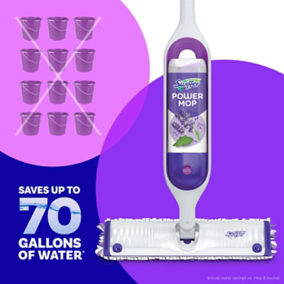 Swiffer Powermop Floor Cleaner Lavender - 25.4 Fl - Image 8