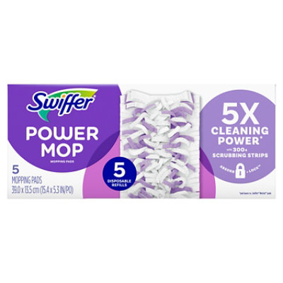 Swiffer Powermop Mopping Pads 5x Cleaning Power - 5 CT - Image 8