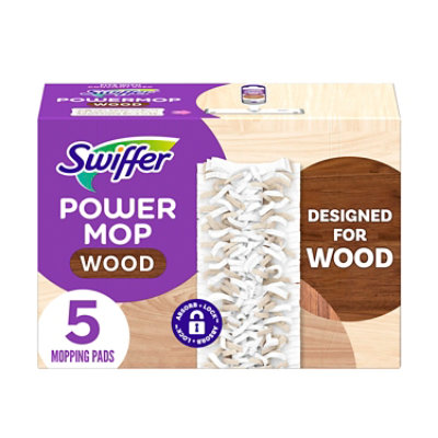 Swiffer Powermop Wood Mopping Pads - 5 Ct. - 5 CT - Image 1