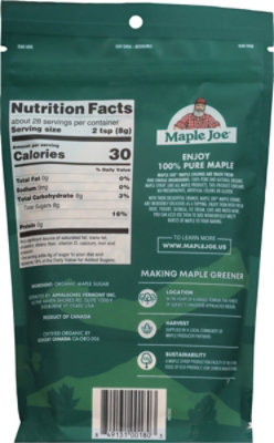 Maple Joe Chunks Maple Sugar Organic - 7.76 OZ - Image 6