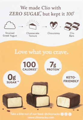 Clio Bars Yogurt Vanilla Zero Sugar - 5.93 OZ - Image 6