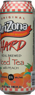 Arizona Hard Peach Tea Can - 22 FZ - Image 3