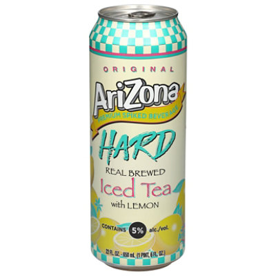 Arizona Hard Lemon Tea Can - 22 FZ - Image 1