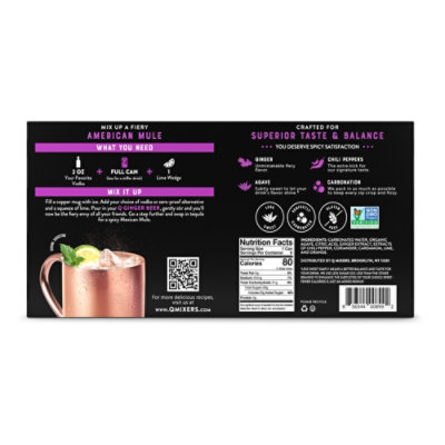 Q Mixers Premium Ginger Beer - 8 - 7.5 Oz - Image 3