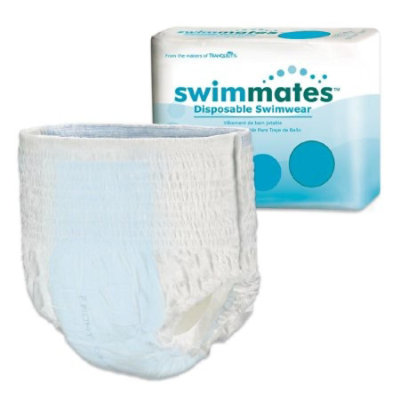 Swimmates Bowel Containment Swim Brief, Medium, 20 Count - Image 1