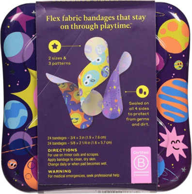 Welly Bravery Badges Space Designs 48 Bandages - 48 CT - Image 4