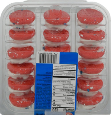 Lofthouse 9.4 Oz Patriotic White Frosted Mini Sugar Cookies - 9.4 OZ - Image 6