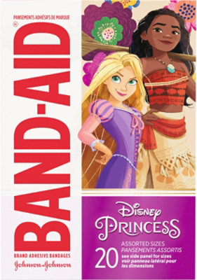 Band-aid Brand Bandages Disney Princesses Assorted, 20 Ct - 20 CT - Image 4