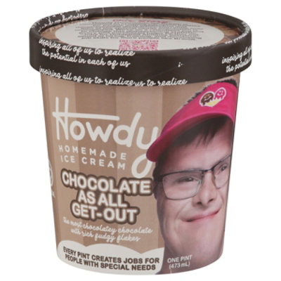 Howdy Wholesale Ice Cream Chocolate As All Get Out - 16 OZ - Image 3