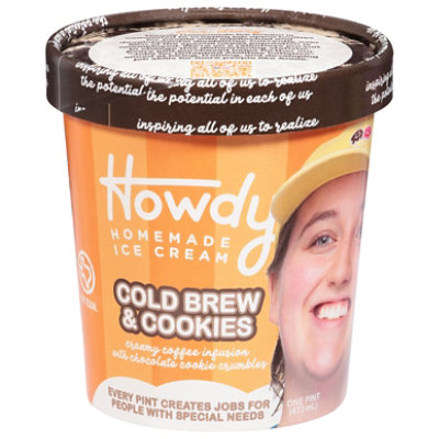 Howdy Wholesale Ice Cream Cold Brew  And Cookies - 16 OZ - Image 3