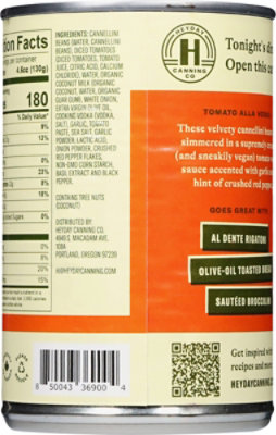 Heyday Canning Co Cannellini Beans Tomato Vodka - 15 OZ - Image 5