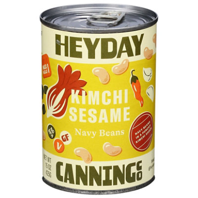 Heyday Canning Co Navy Beans Kimchi Sesame - 15 OZ - Image 3