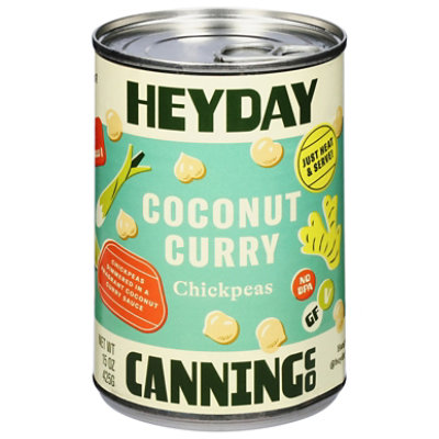 Heyday Canning Co Chickpeas Coconut Curry - 15 OZ - Image 3