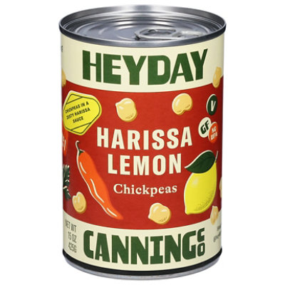 Heyday Canning Co Chickpeas Harissa Lemon - 15 OZ - Image 3