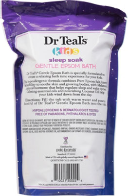 Dr Teal's Kids Melatonin Epsom Salt Soaking Solution 2lbs - 2 LB - Image 5