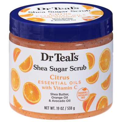 Dr Teals Citrus Shea Sugar Scrub 19oz - 19 OZ - Image 3