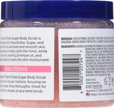 Dr Teals Rose Shea Sugar Scrub 19oz - 19 OZ - Image 5