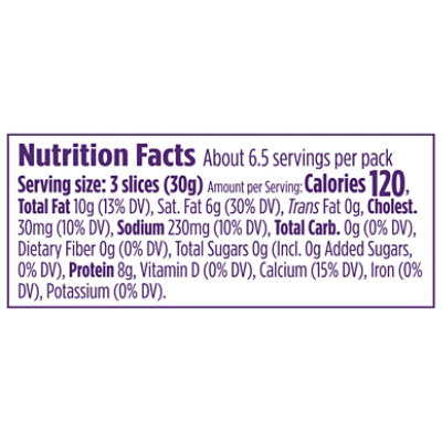 Truly Grass Fed Cheddar Sharp Slices Handcut - 7 OZ - Image 3