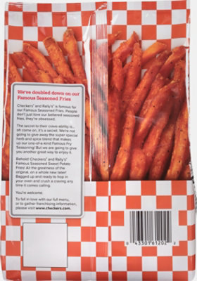 Checkers'/rally's Sweet Potato Seasoned Fries 22 Oz - 22 OZ - Image 6