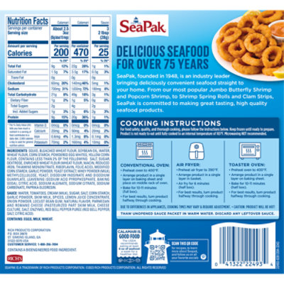 Seapak Breaded Calamari 10 Oz - 10 OZ - Image 3