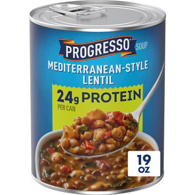 Progresso Protein Mediterranean Style Lentil Soup - 19 OZ - Image 3