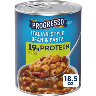 Progresso Protein Italian Style Bean And Pasta Soup - 18.5 OZ - Image 1