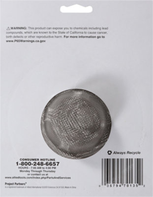 3 Pc Drain Strainer Set - EA - Image 3